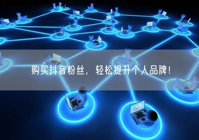 购买抖音粉丝，轻松提升个人品牌！
